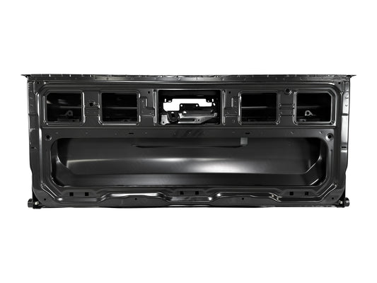 2023–2026 GMC Canyon OEM tailgate shell painted factory finish angle view