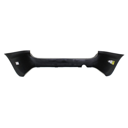 painted to match Dodge Caravan rear bumper cover angle view