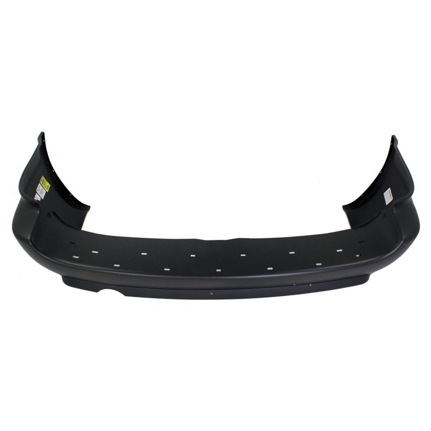 rear bumper cover Chrysler van painted to match textured lower
