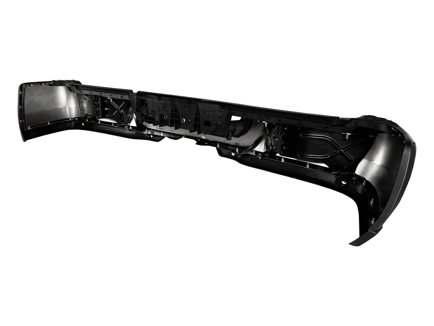 Dodge Ram 2019 - 2024 Rear Chrome Bumper Assembly | W/ Park Bumper-King