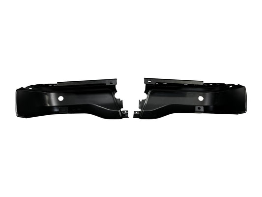 Ford Ranger painted rear bumper ends shown from an angled rear view