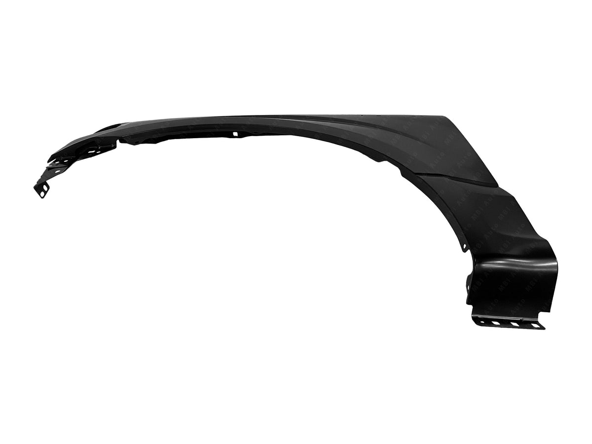 Brand-new painted Ford F-150 driver-side fender without flare holes
