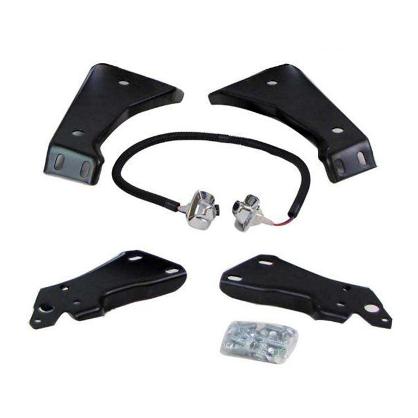 Chevrolet Silverado & GMC Sierra 1988 - 2000 Rear Chrome Bumper Assembly 88 - 00 GM1101109