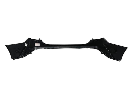 Hyundai Sonata painted rear upper bumper cover shown from an angled installation view