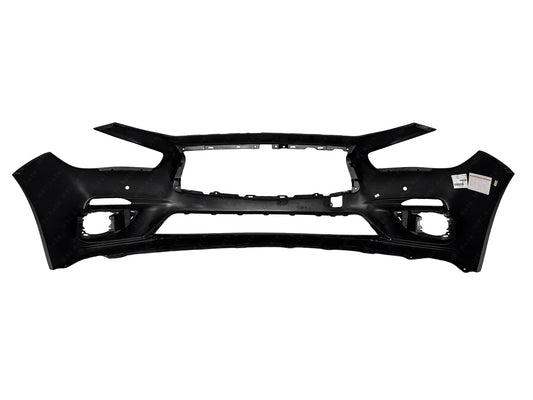 Infiniti Q50 Sedan 2018 - 2024 Front Bumper Cover 18 - 24 IN1000285 Bumper-King