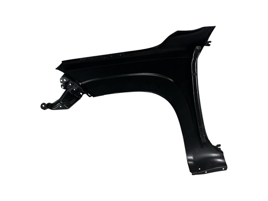 Nissan Frontier painted right front fender shown from an angled installation view
