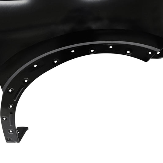 Nissan Kicks painted right front fender shown from an angled installation view