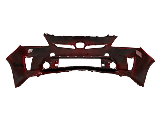 Painted Red Front Bumper 3R3 for 2012-2015 Toyota Prius Models TO1000394 Bumper-King