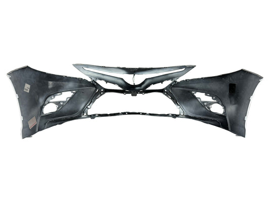 Painted White Front Bumper 040 for 2018 - 2020 Toyota Camry SE TO1000440 Bumper-King