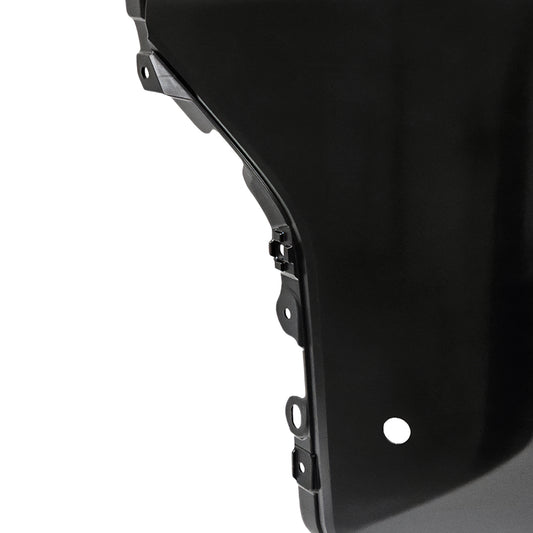 Toyota 4Runner painted left front bumper end shown from an angled installation view