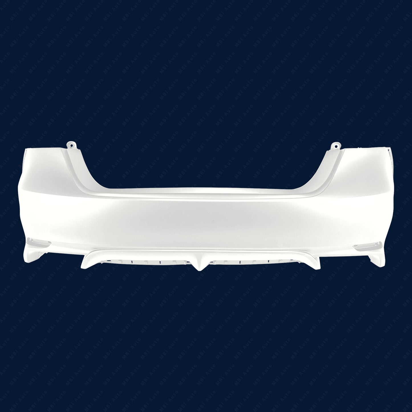 Painted White Rear Bumper 040 for 2018-2024 Toyota Camry SE & XSE TO1100335 Bumper-King