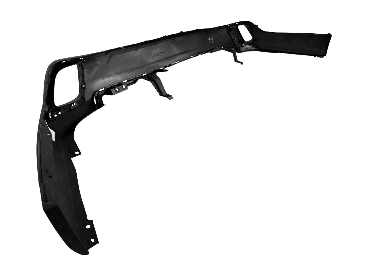 Toyota Highlander 2017 - 2019 Rear Textured Lower Bumper Cover 17 - 19 TO Bumper-King