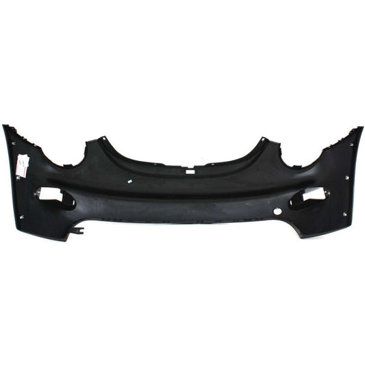 Volkswagen Beetle painted front bumper shown from an angled installation view