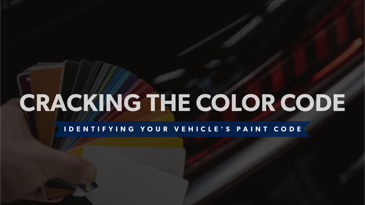Cracking The Color Code: Identifying Your Vehicles Paint Code – Bumper-King