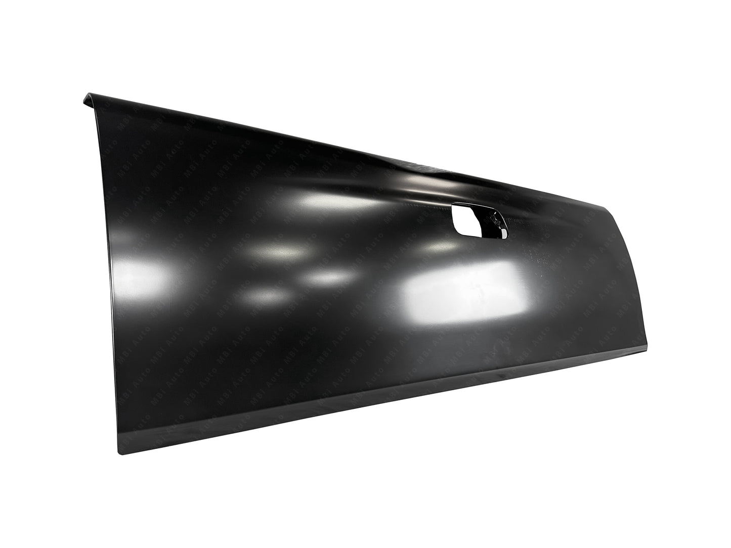 Close-up of OEM Toyota Tundra tailgate shell for 2000–2002 standard bed models