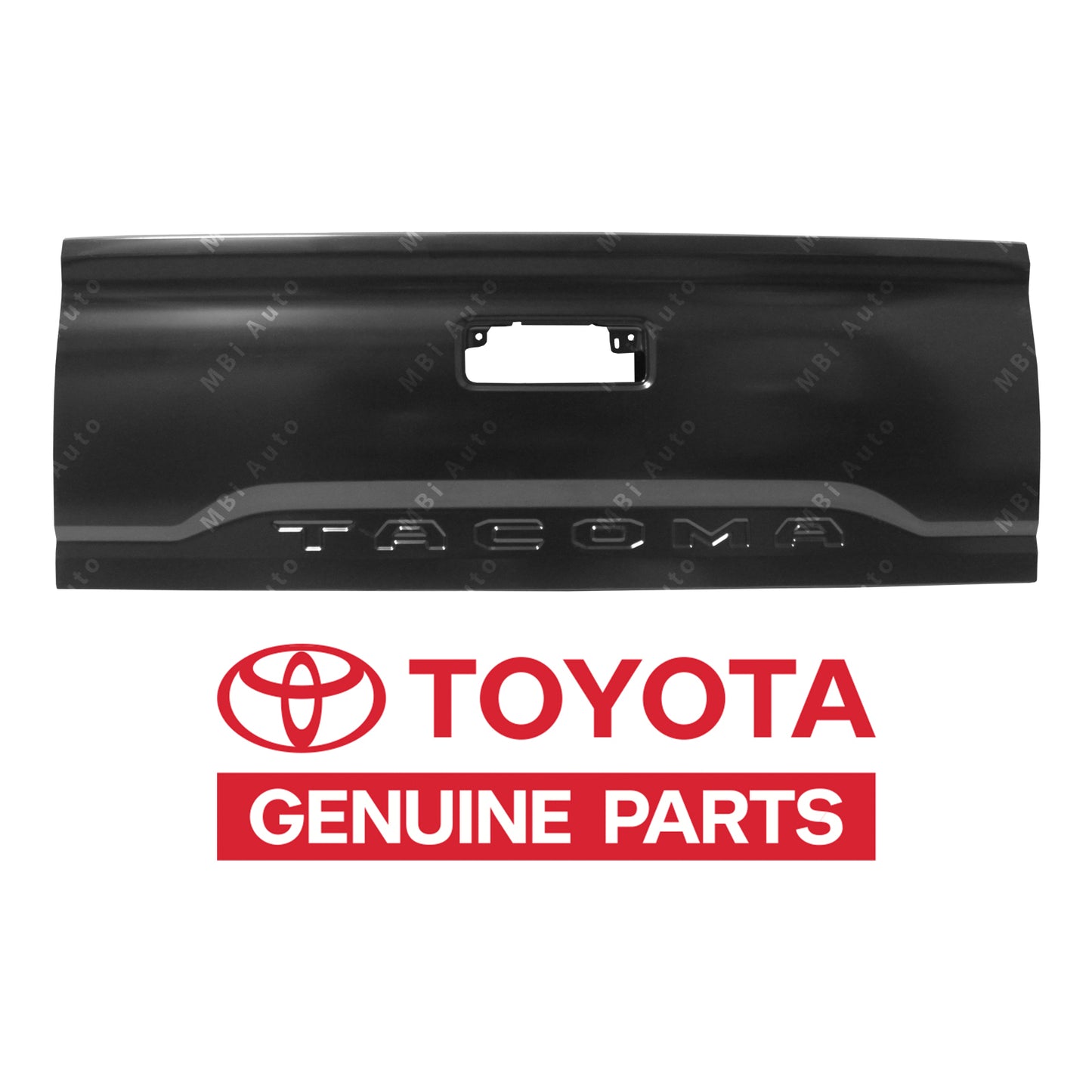 2016–2023 Toyota Tacoma OEM tailgate shell painted finish