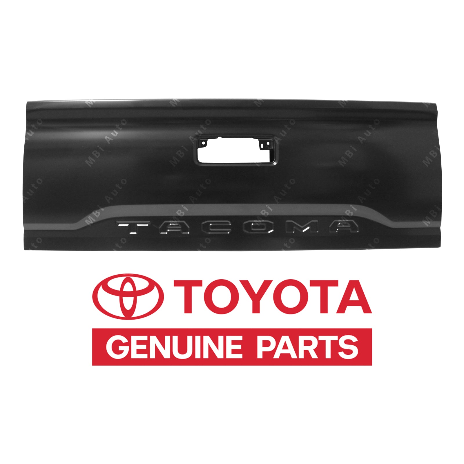 2016–2023 Toyota Tacoma OEM tailgate shell painted finish
