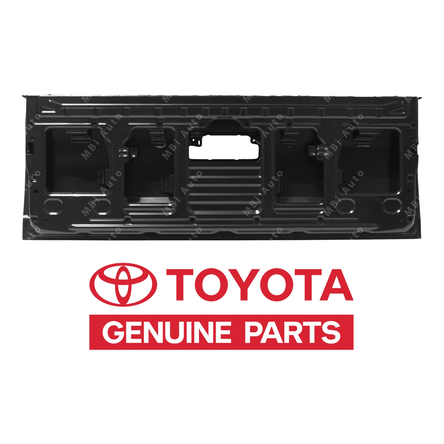 OEM Toyota Tacoma tailgate shell angle view steel