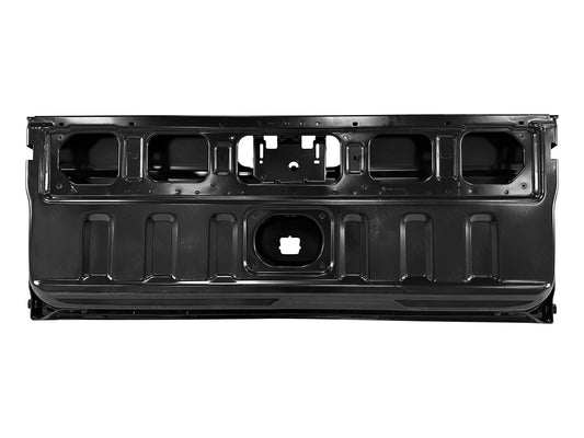 painted OEM Jeep Gladiator tailgate shell angle view
