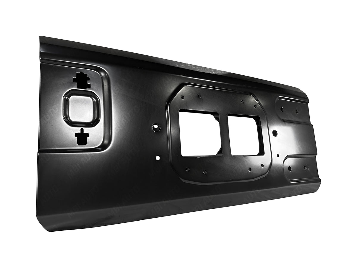 OEM Jeep Wrangler replacement tailgate shell painted to match