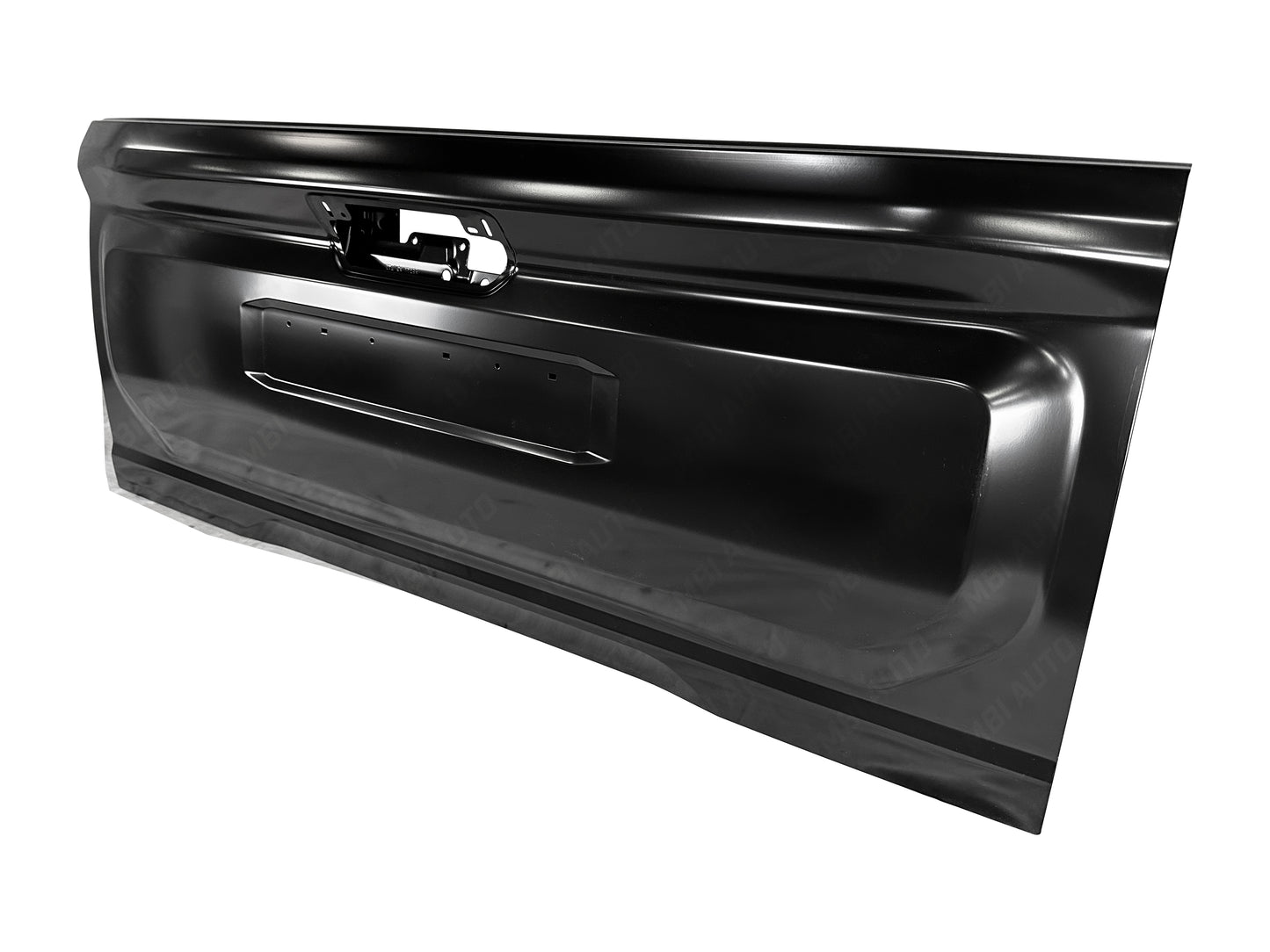 Genuine OEM GMC Canyon painted tailgate shell replacement close-up