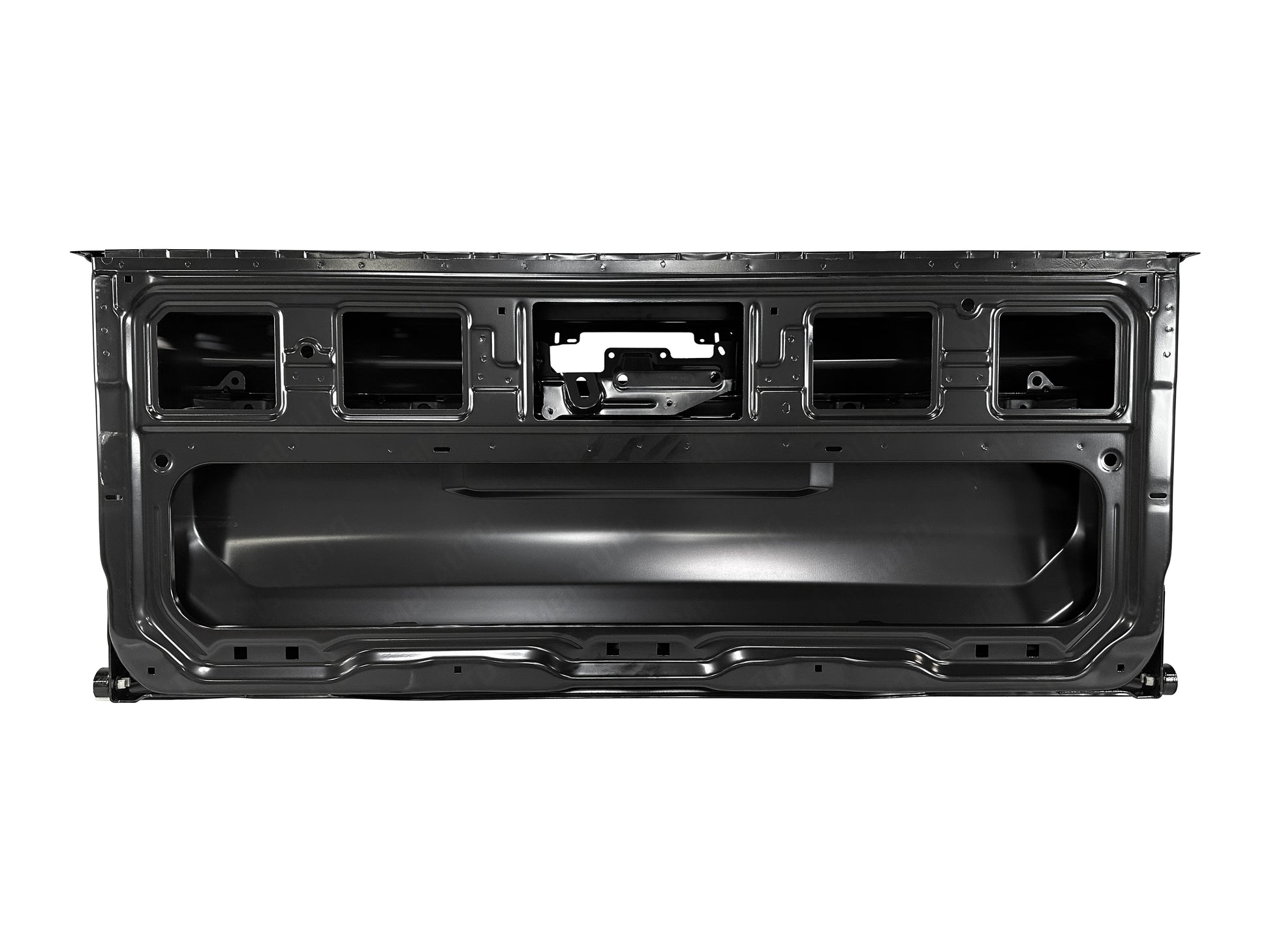 2023–2026 GMC Canyon OEM tailgate shell painted factory finish angle view