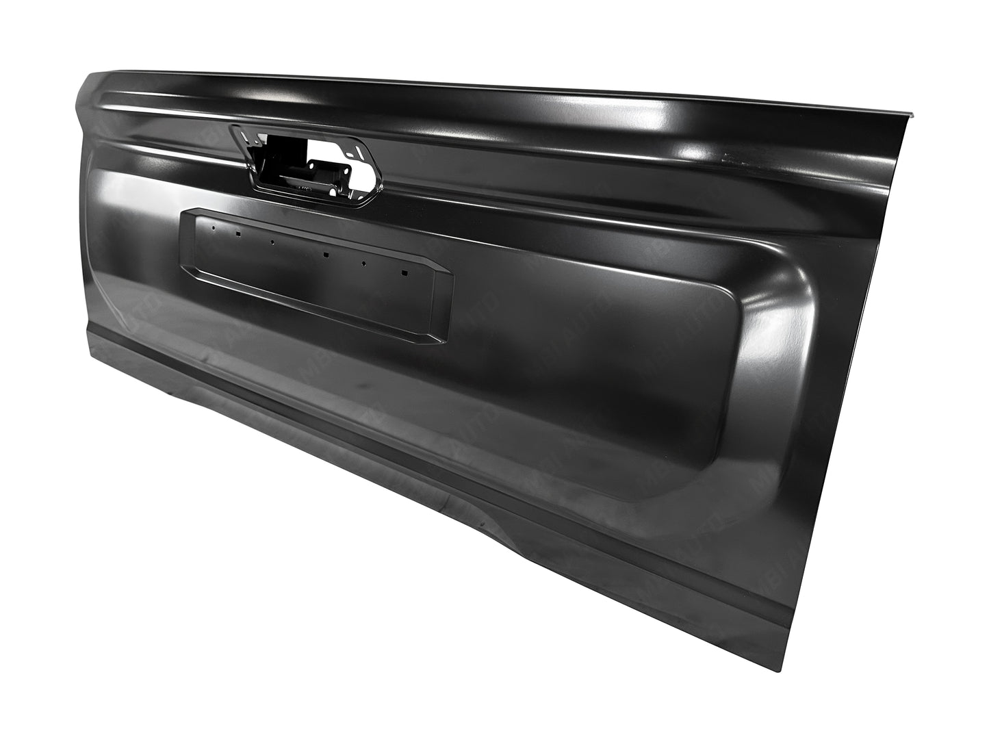 Genuine OEM GMC Canyon painted tailgate shell replacement close-up