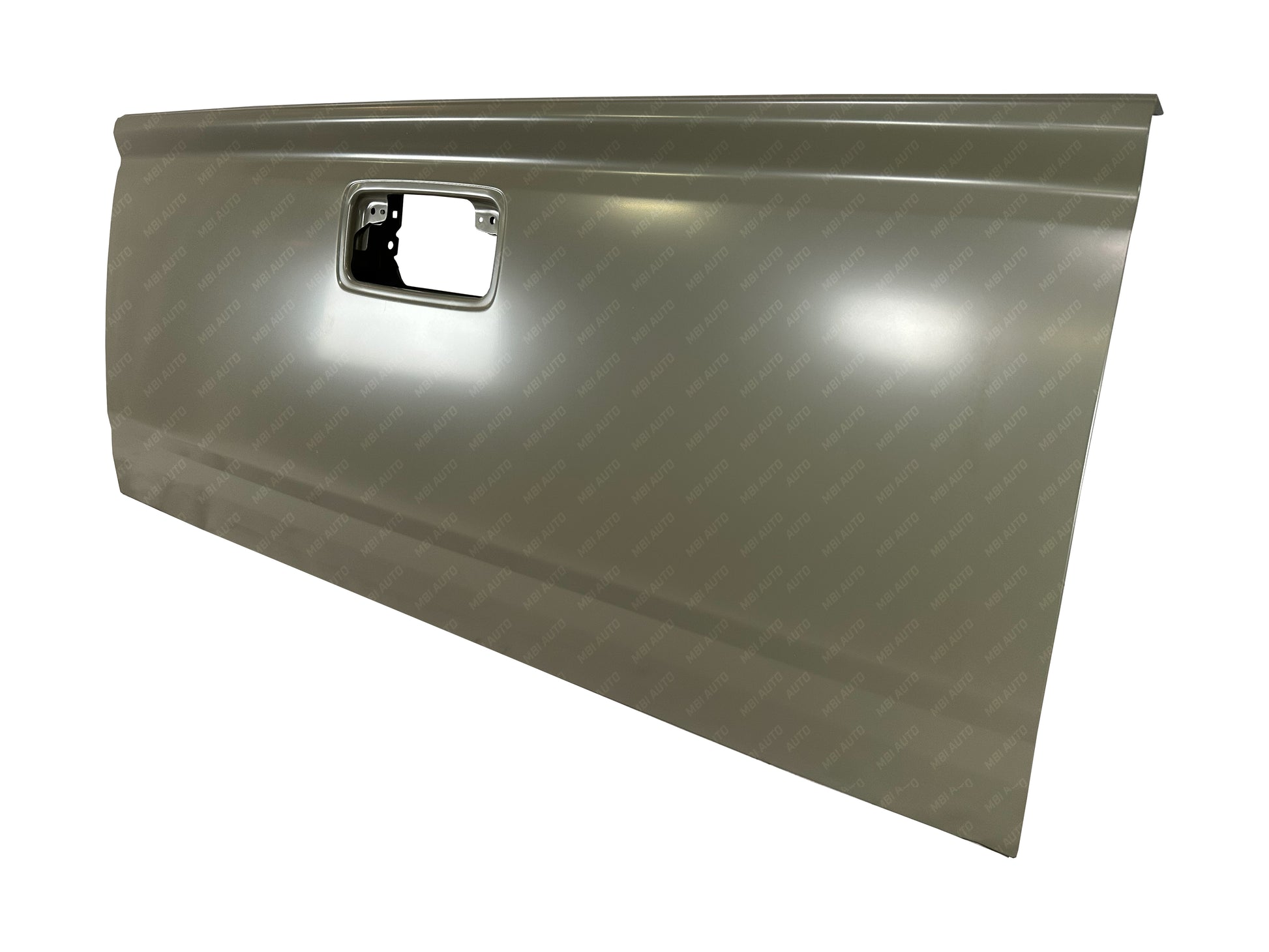 Genuine OEM painted tailgate shell replacement for Chevy Colorado close-up