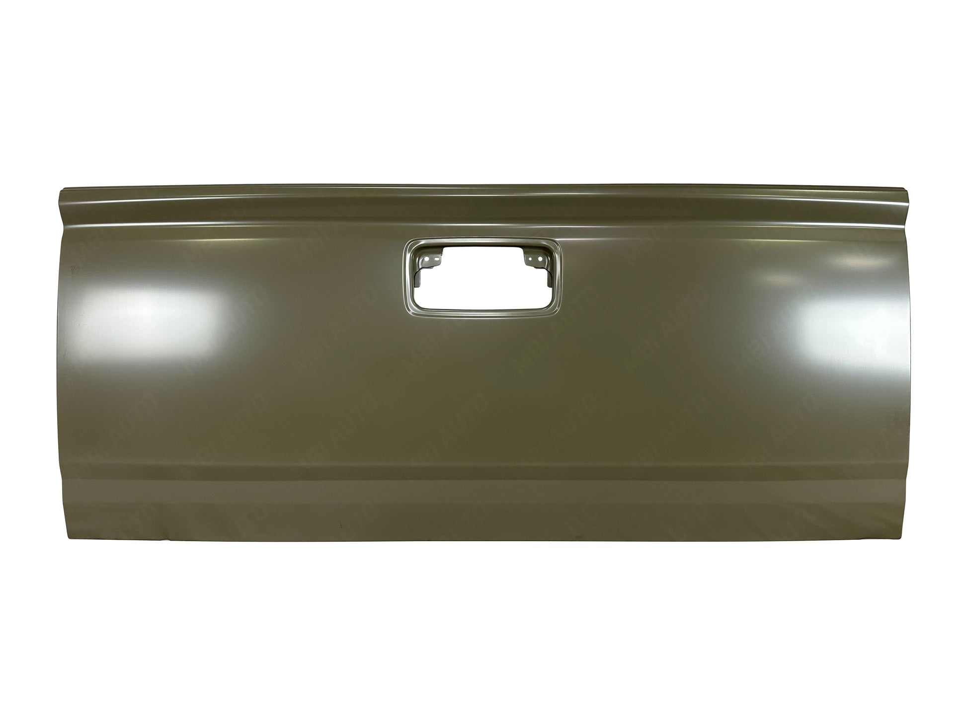 OEM painted Chevy Colorado tailgate shell without EZ-Lift Power Assist