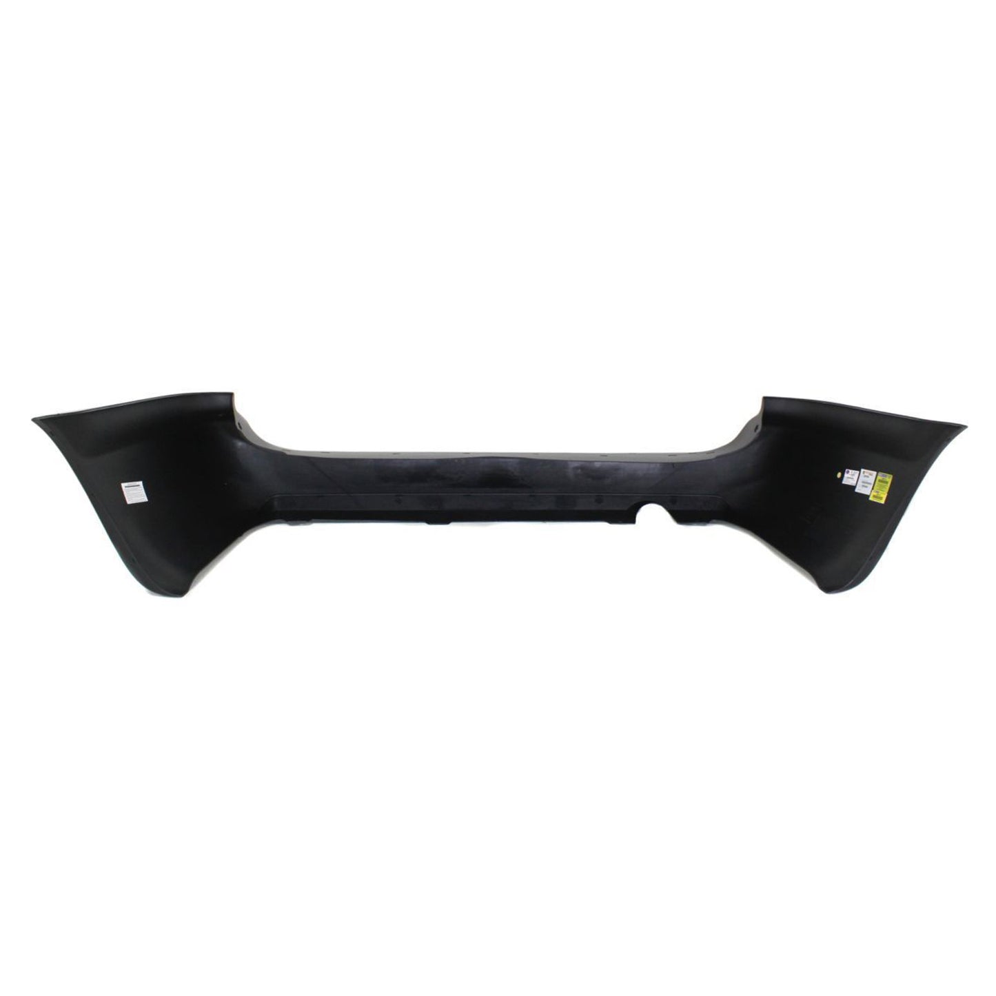 painted to match Dodge Caravan rear bumper cover angle view