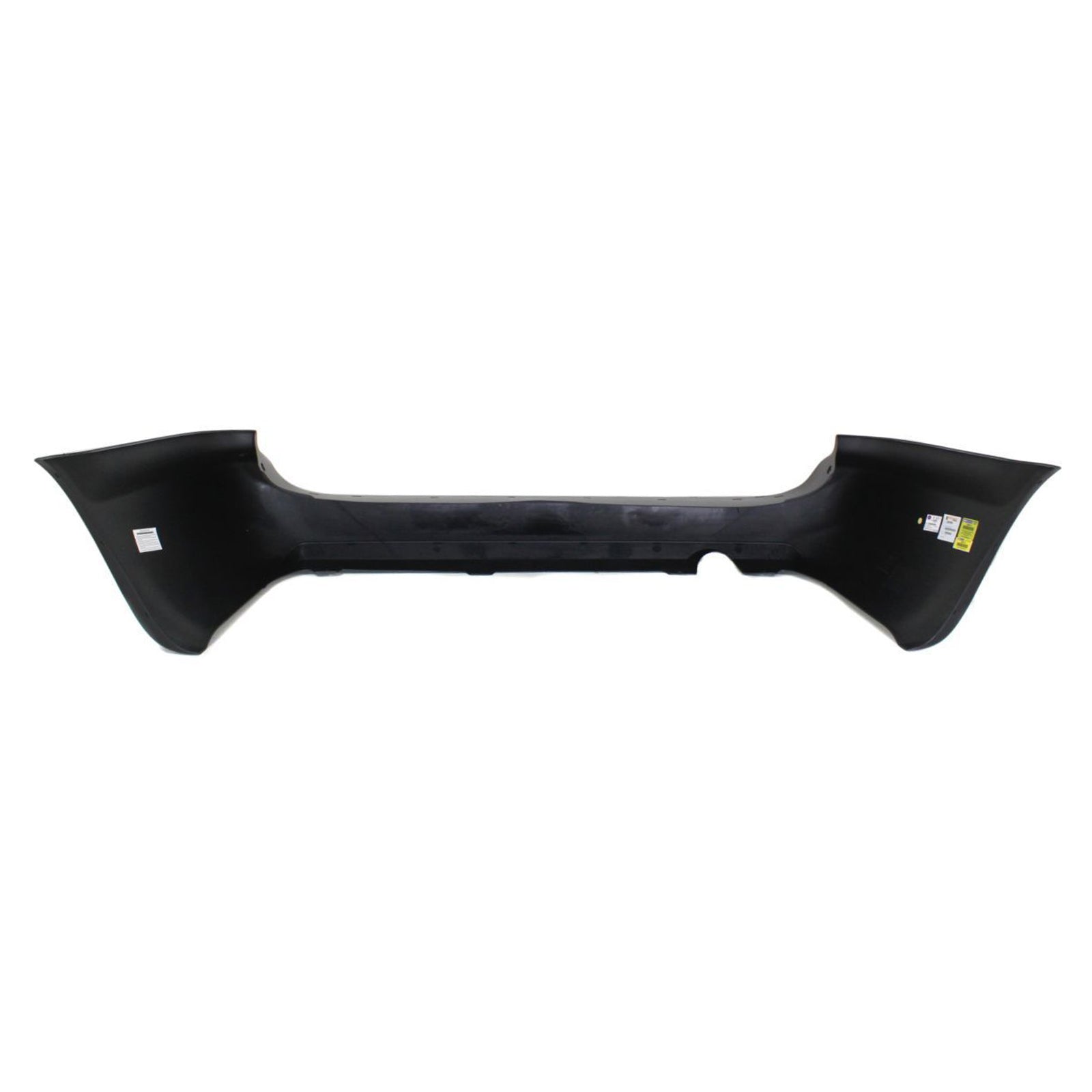 painted to match Dodge Caravan rear bumper cover angle view