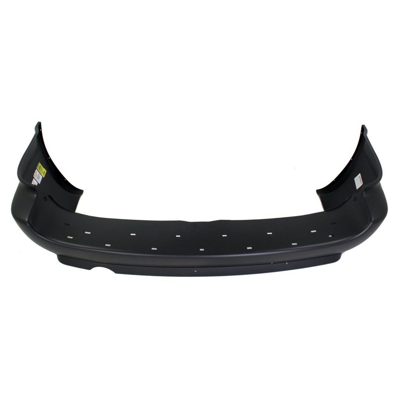 rear bumper cover Chrysler van painted to match textured lower