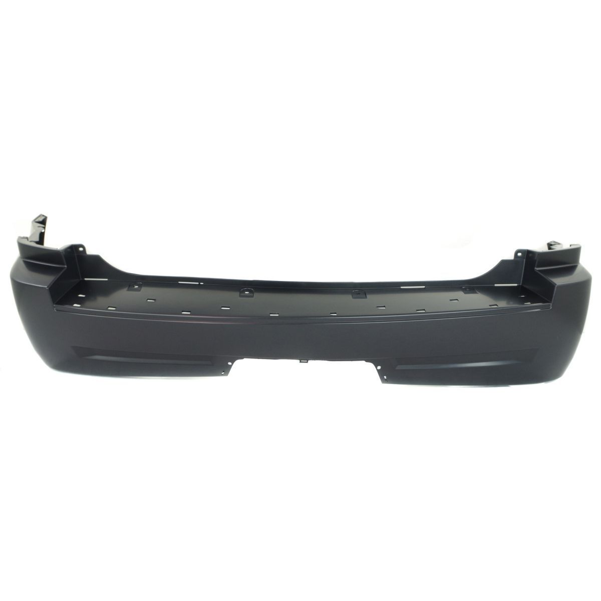 Evan-Fischer Rear Bumper Cover For Jeep Grand Cherokee 2011-2017 W/ Dual Exhaust
