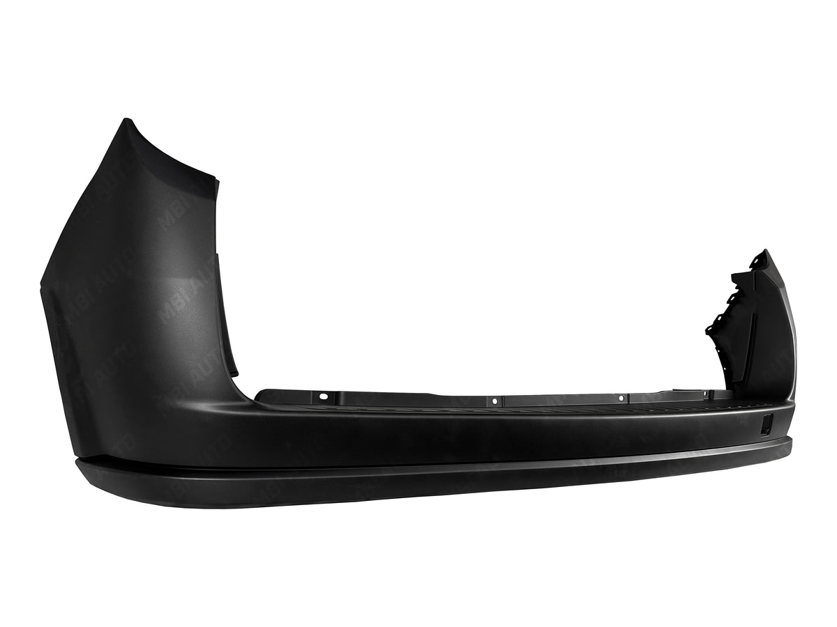 Replacement rear bumper cover for Ram ProMaster City without park assist