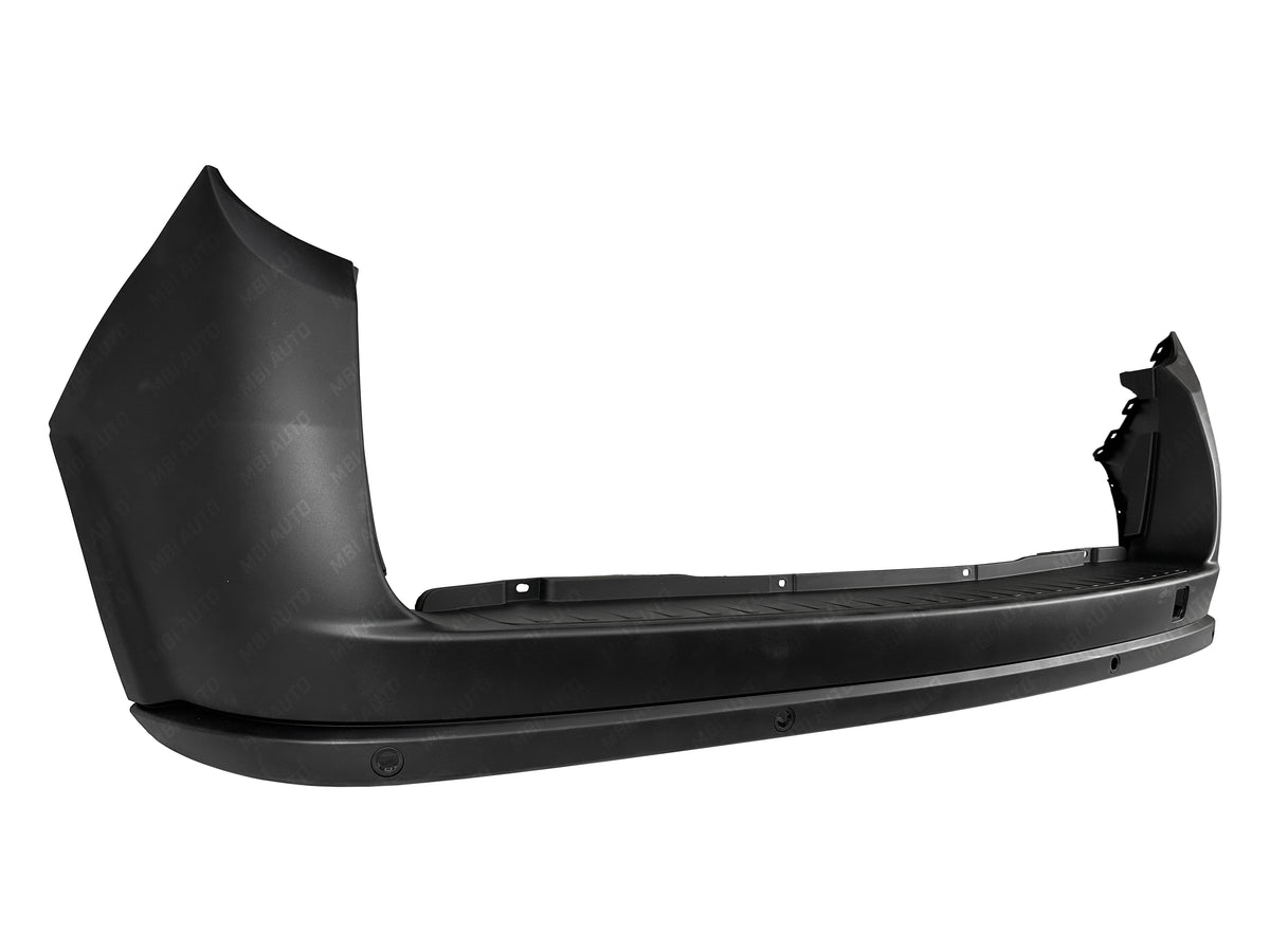 Replacement rear bumper cover for Ram ProMaster City with park assist