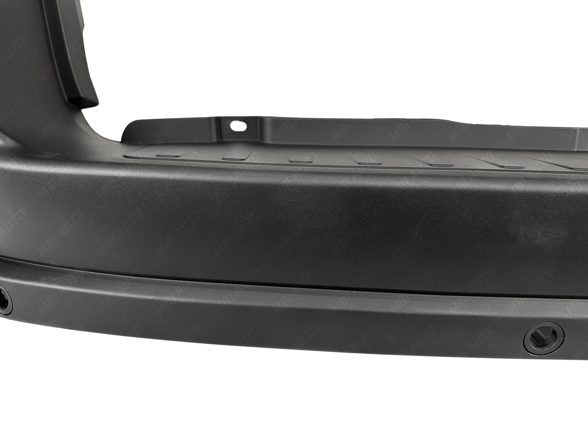 Textured black rear bumper replacement for 2015 2016 2017 2018 2019 2020 2021 2022 Ram ProMaster City