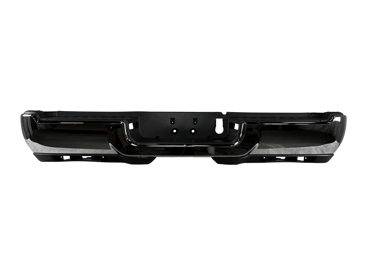 Dodge Ram 2019 - 2024 Rear Chrome Bumper Assembly | W/O Park Bumper-King