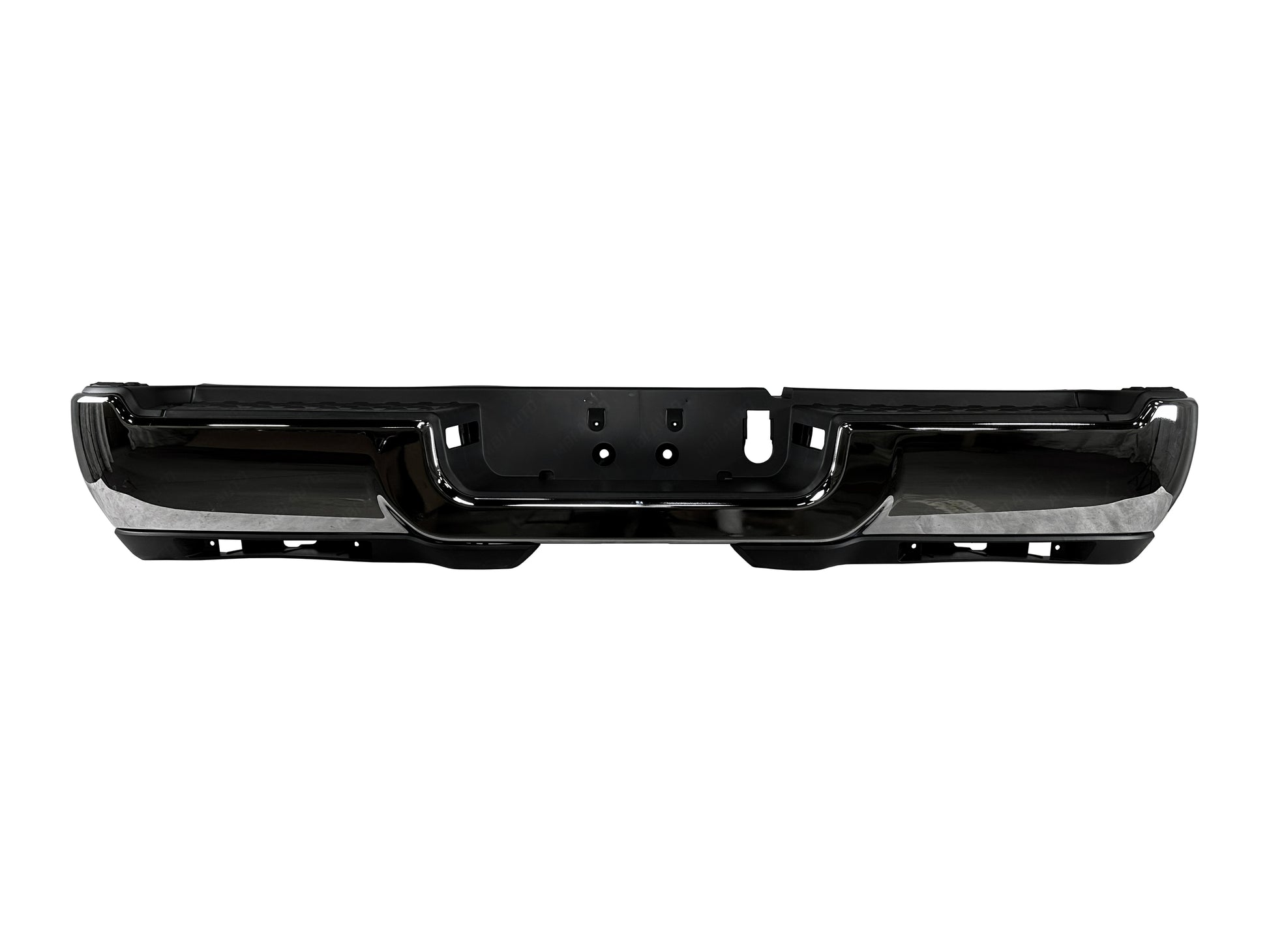 Dodge Ram 2019 - 2024 Rear Chrome Bumper Assembly | W/O Park Bumper-King