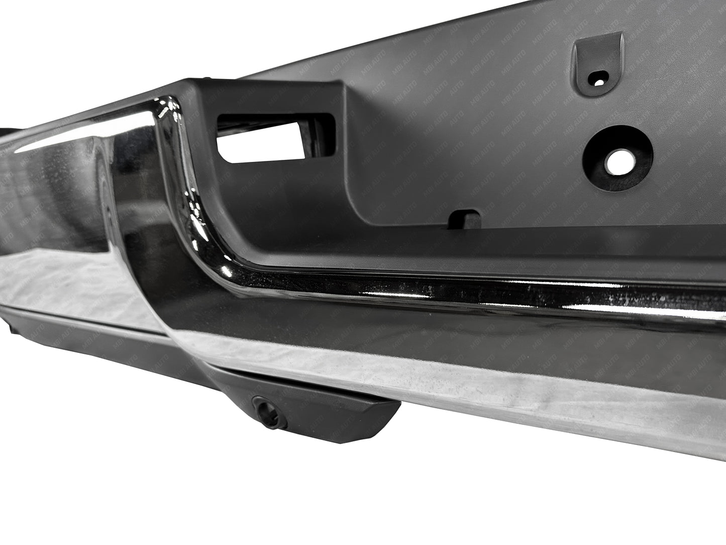 Dodge Ram 2019 - 2024 Rear Chrome Bumper Assembly | W/ Park Bumper-King