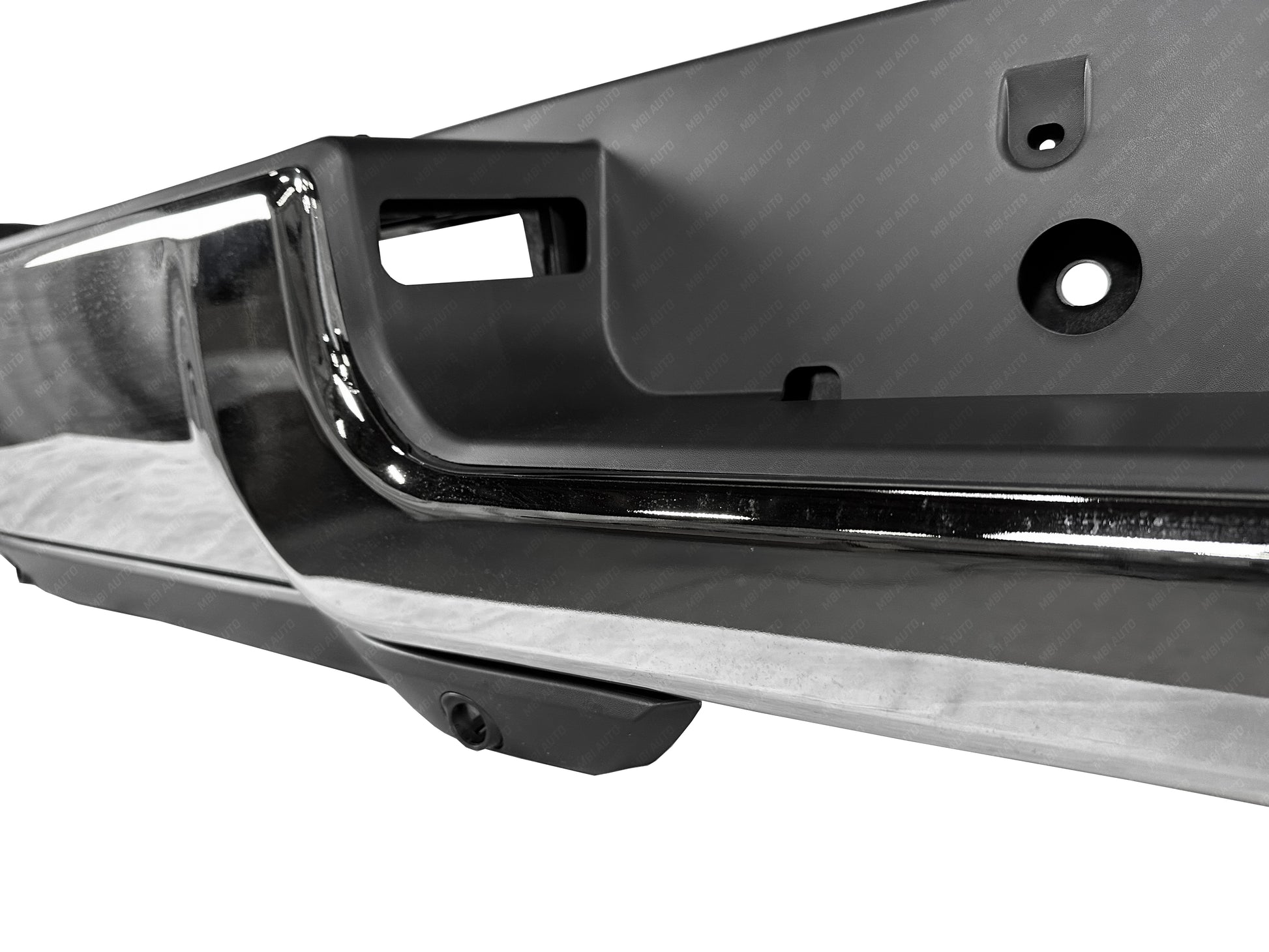 Dodge Ram 2019 - 2024 Rear Chrome Bumper Assembly | W/ Park Bumper-King