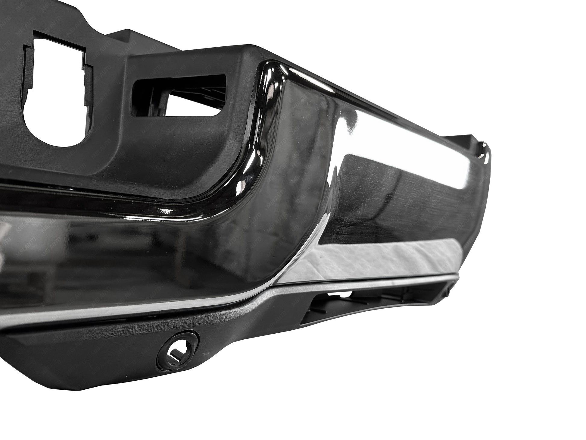 Dodge Ram 2019 - 2024 Rear Chrome Bumper Assembly | W/ Park Bumper-King