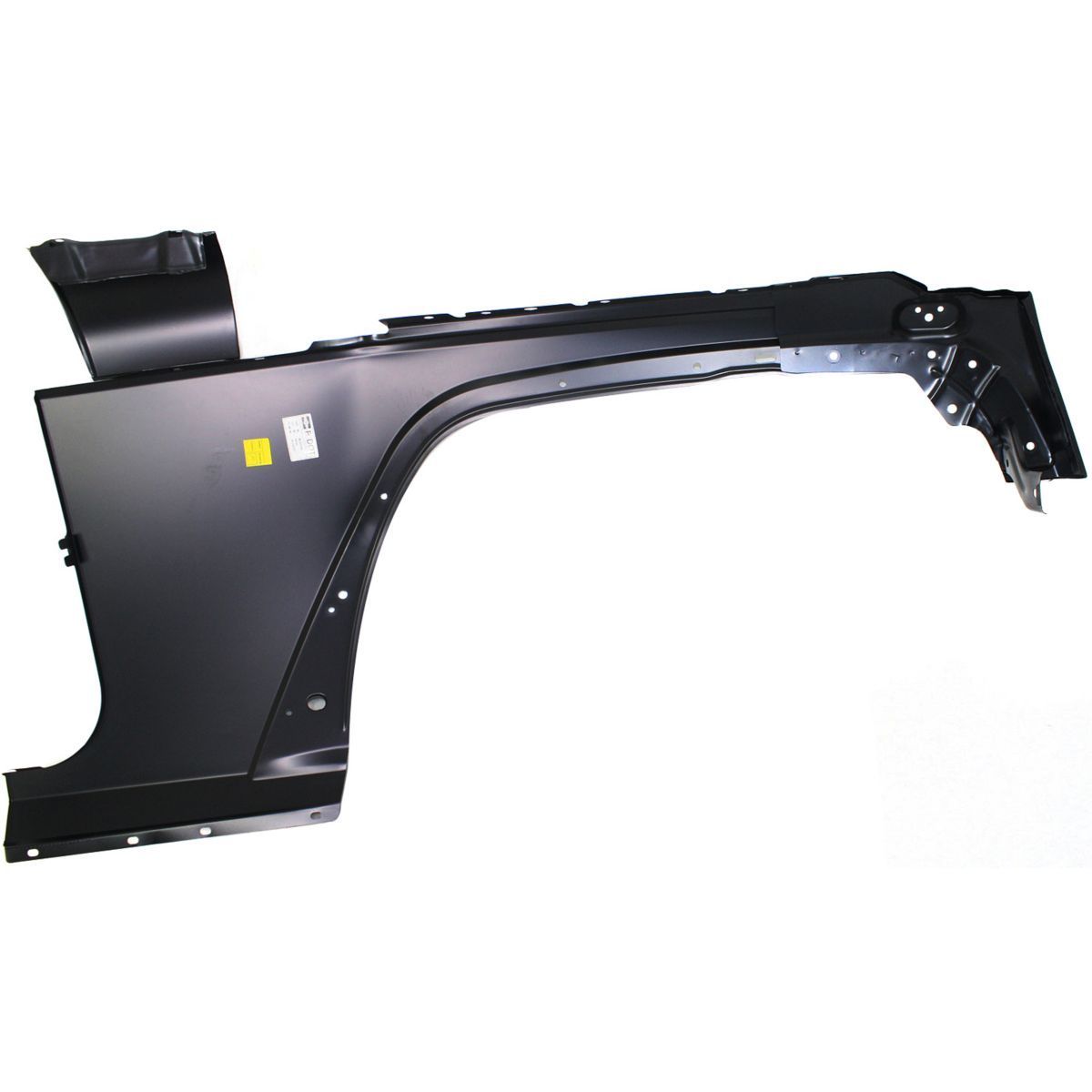 2007–2017 Jeep Wrangler painted left front fender