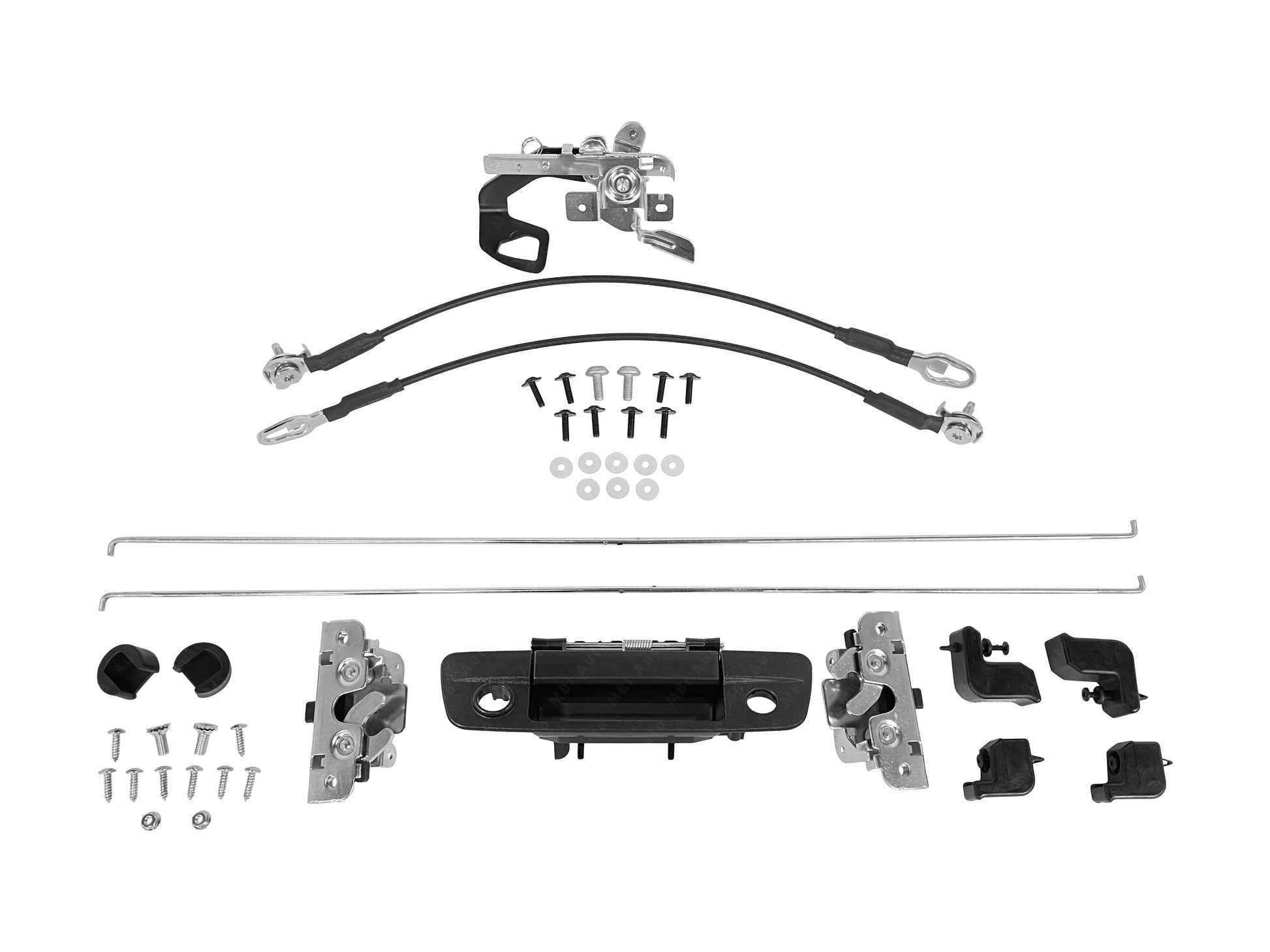 Dodge Ram 2010 - 2018 Tailgate Hardware Kit 10 - 18 CH1900128HW Bumper-King