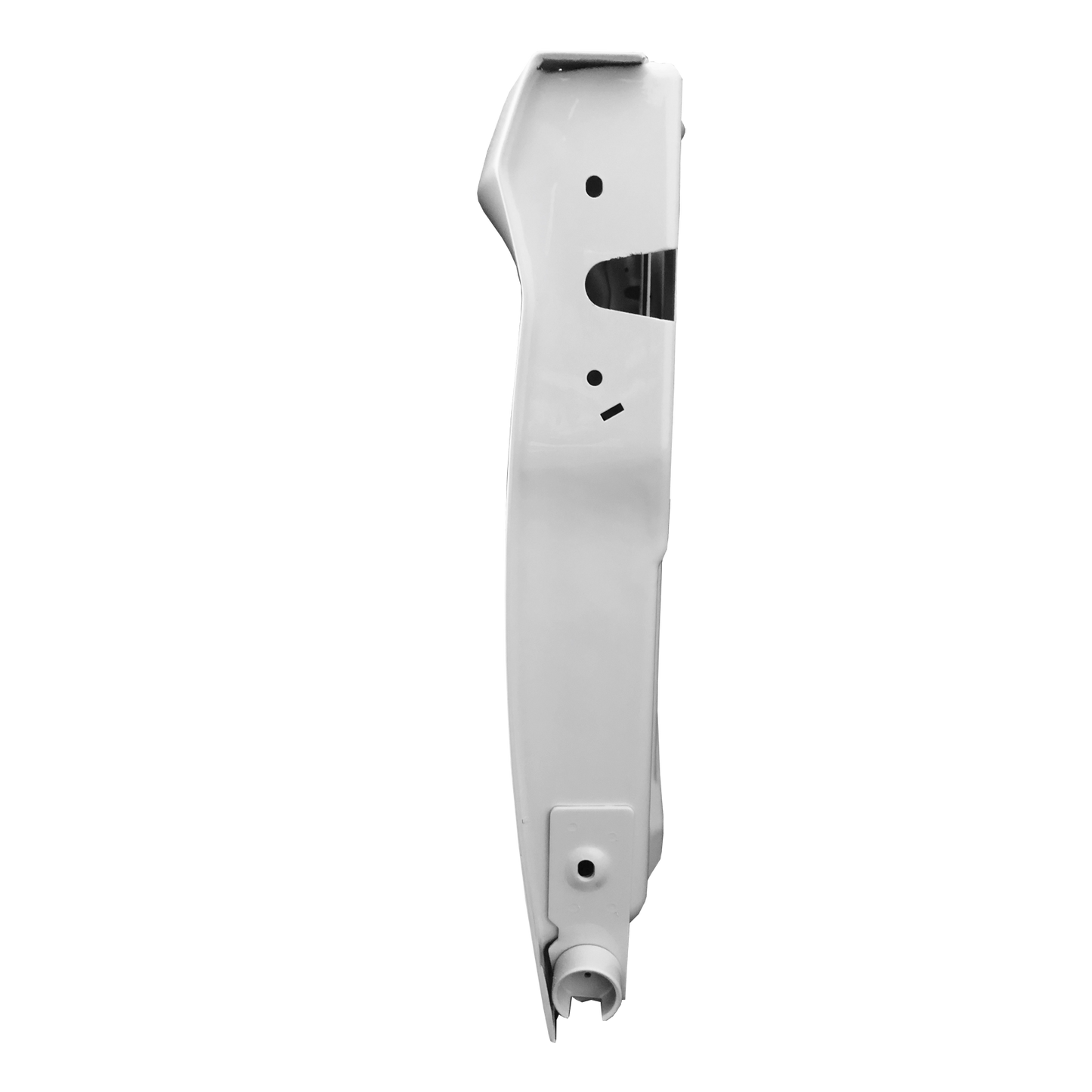 Style Steel Tailgate Shell Painted PW7 White for Dodge Ram Pickup
