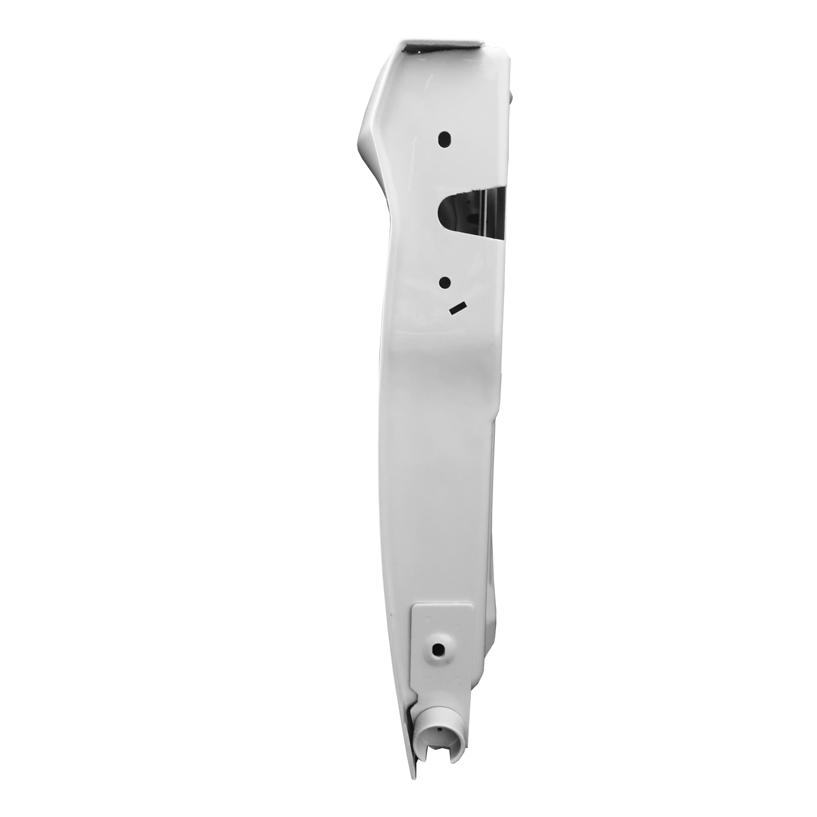 Style Steel Tailgate Shell Painted PW7 White for Dodge Ram Pickup
