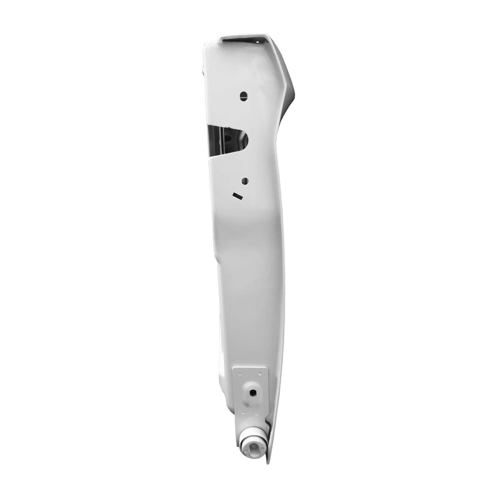 Rear Steel Tailgate Shell in PW7 White for 2010-2018 Dodge Ram 1500 2500 3500