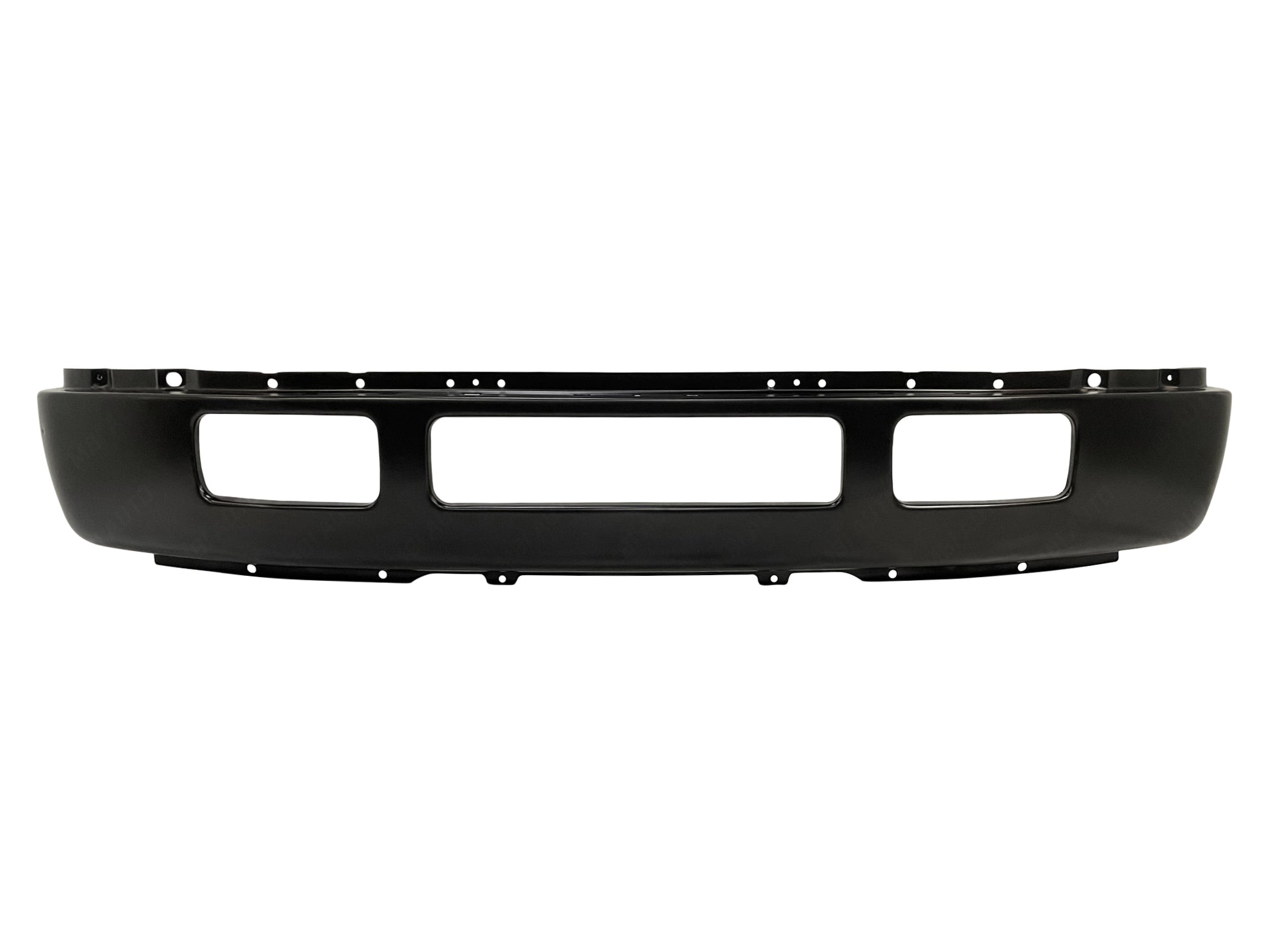 Ford Super Duty front bumper face bar without fender flare holes