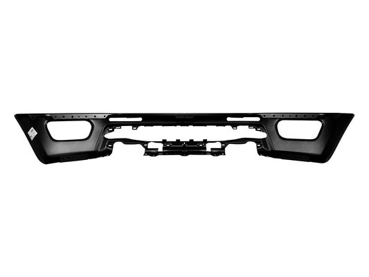 Ford Ranger painted steel front bumper face bar shown from an angled installation view