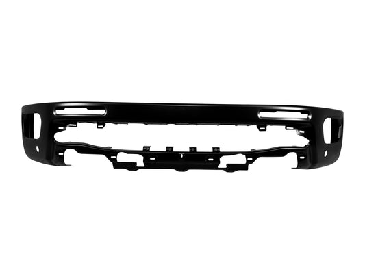 Painted Ford Ranger steel front bumper face bar with park assist sensor holes