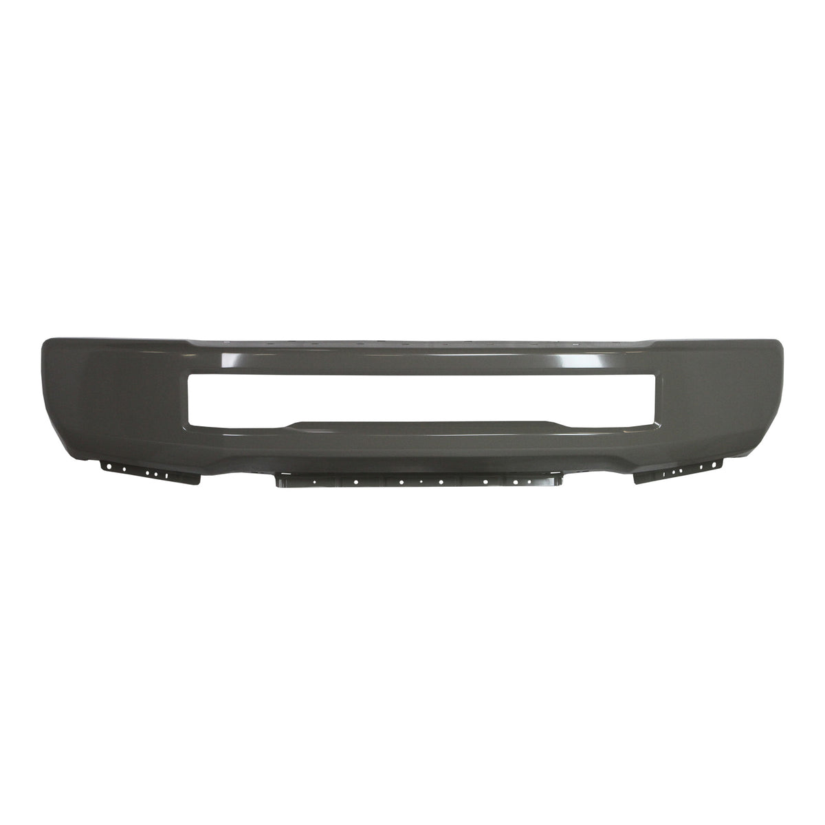 Front bumper face bar for 2017–2019 Ford Super Duty without fog lights or flares